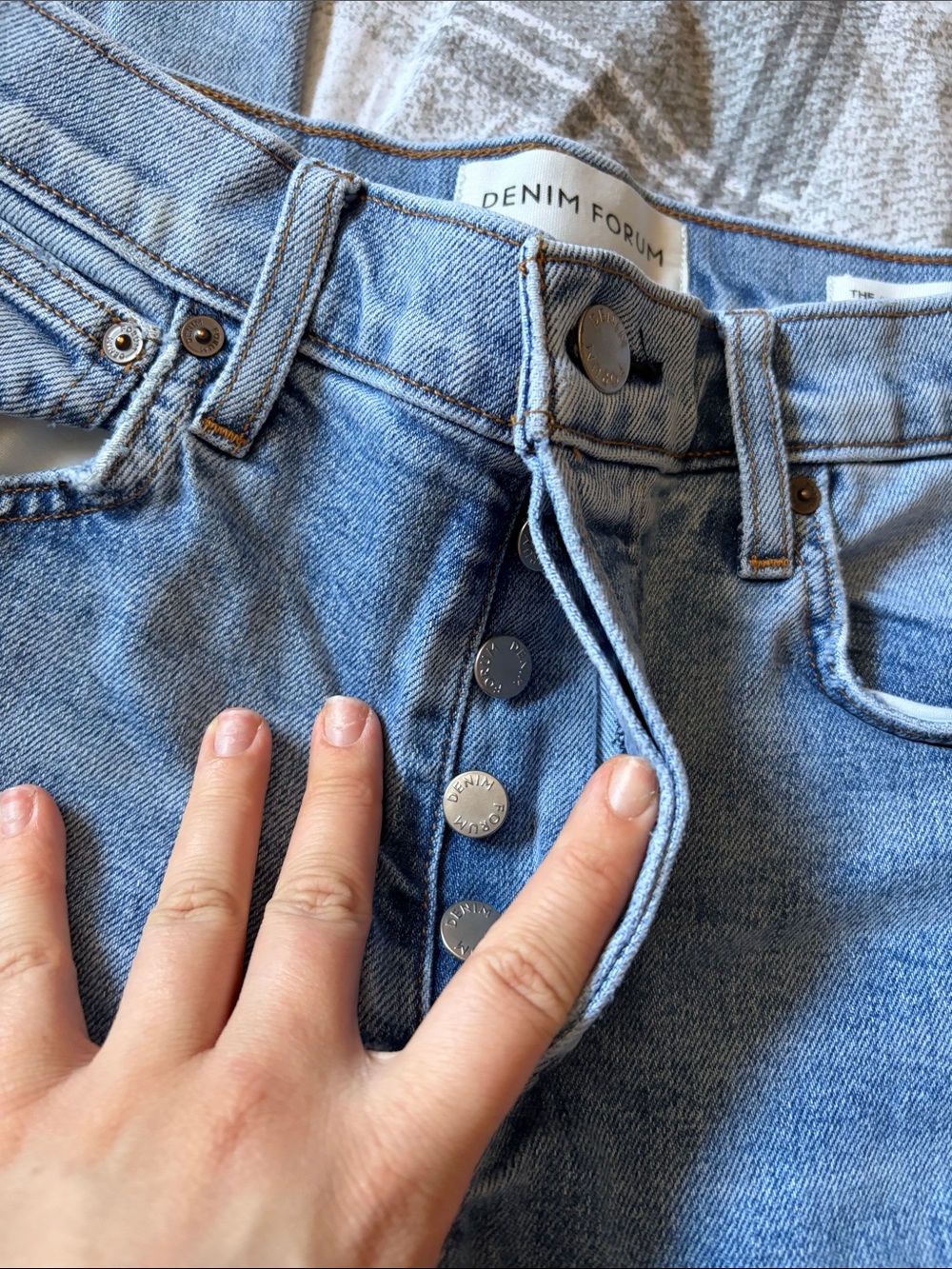 DENIM FORUM THE ALRO HIGH RISE STRAIGHT 28L - Picture 4 of 6
